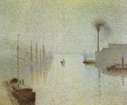 Camille Pissarro Lacroix Island oil